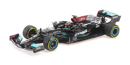 ミニチャンプス 1/18 メルセデス AMG ペトロナス F1チーム W12 E パフォーマンス ルイス・ハミルトン カタールGP 2021 ウィナー【1102121