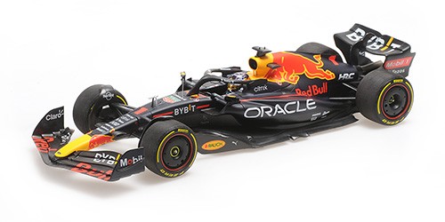 ミニチャンプス 1/18 オラクル レッド ブル レーシング RB18 マックス・フェルスタッペン マイアミGP 2022 ウィナー【110220501】ミニカ