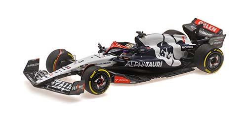 中古ミニカー 1/18 スクーデリア アルファタウリ AT03 角田裕毅