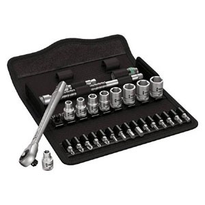 Wera 004020 8100SA10　サイクロップラチェット「メタル」セット　1/4[004020] 返品種別Bの通販は