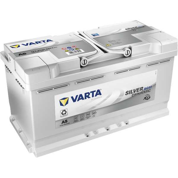VARTA 輸入車用バッテリー DIN(欧州車)規格【他商品との同時購入不可】 (互換/Group LN5-AGM） Silver Dynamic AGM 595 901 085返品種別Bの通販は
