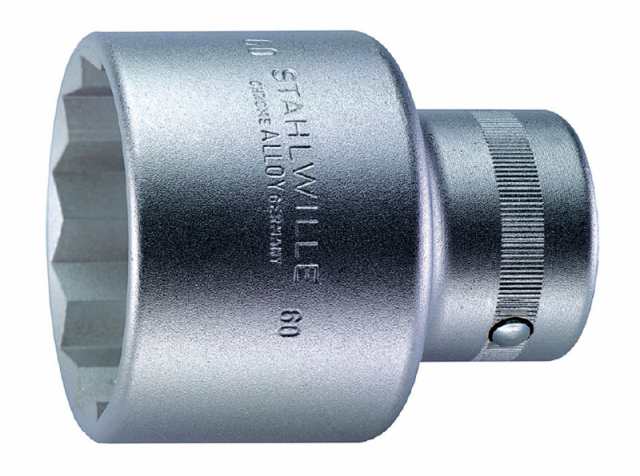 STAHLWILLE 60-46-1SQ (1”SQ) ソケット (12角) 46mm (06010046)スタビレー[60461SQスタビレ] 返品種別Bの通販は