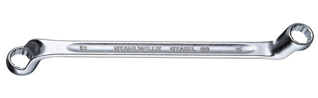 STAHLWILLE 20A-1.1/8X1.5/16 メガネレンチ　75゜（1.1/8×1.5/16）スタビレー[20A118X1516] 返品種別Bの通販は
