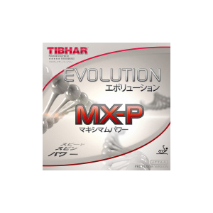 TIBHAR（ティバー） TIB-TJR101-2-1.9 卓球ラバー(ブラック・1.9mm)Evolution MX-P[TIBTJR101219] 返品種別Aの通販は