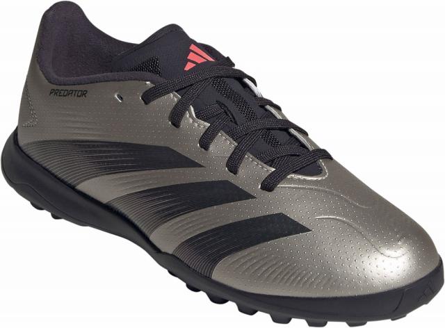 アディダス ADJ-IF6414-240 キッズ サッカー・フットサル用 トレーニングシューズ プレデター LEAGUE TF ターフ用（プラチナメタリック/オーロラブラック/ターボ・サイズ：24.0cm）adidas[ADJIF6414240] 返品種別Aの通販は