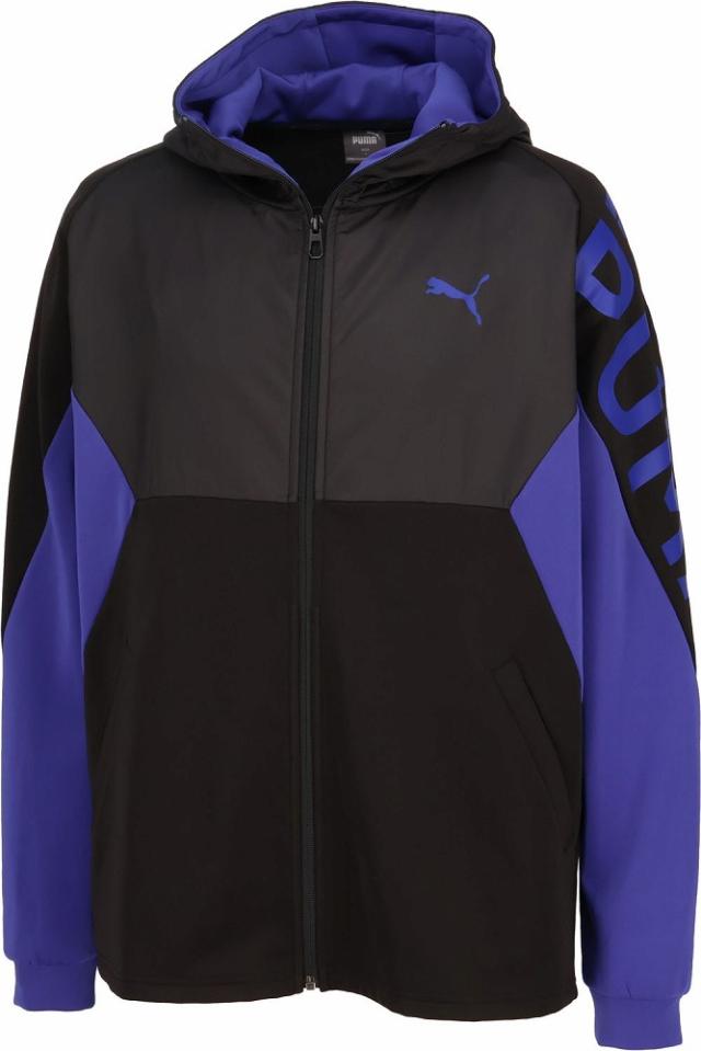 プーマ メンズ トレーニング ストレングス ニットトラックジャケット(プーマブラック・サイズ:M) PUMA PJ-526113-01-M返品種別A