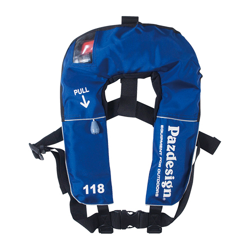 パズデザイン PSL インフレータブル ライフジャケット3 フリーサイズ 国土交通省型式承認品(ブルー) PFL-002(ブル-)返品種別A