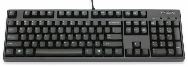 FILCO Majestouch ＋ ASK 青軸 フルサイズ 104キー 英語配列 ブラックフレーム×アスファルトキーキャップ  FKBN104MC/EAS3GMB返品種別Aの通販は