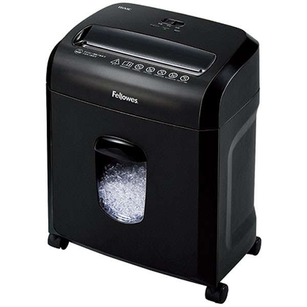 Fellowes 16MC-R A4サイズ対応　デスクサイドシュレッダー（ブラック）[16MCR] 返品種別A