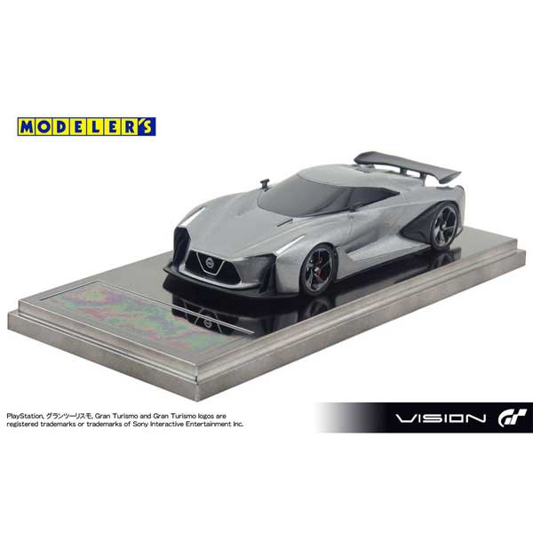 モデラーズ 1/43 NISSAN CONCEPT 2020 Vision Gran Turismo GUN METAL【MD43006GY】ミニカー 返品種別B