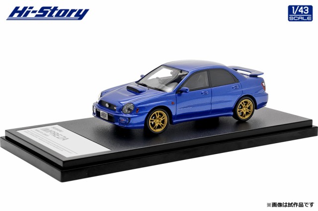 スバル インプレッサ WRX STi 2001 WRブルーマイカ （1 43 ハイ