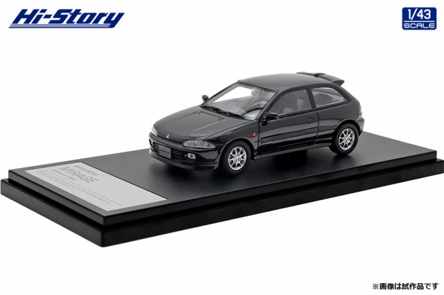 ハイストーリー 1/43 MITSUBISHI MIRAGE CYBORG-R (1992) コルスグレー