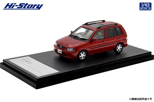 ハイストーリー 1/43 MAZDA DEMIO GL (1996) パッションローズマイカ【HS497RE】ミニカー  返品種別Bの通販は 8,168円