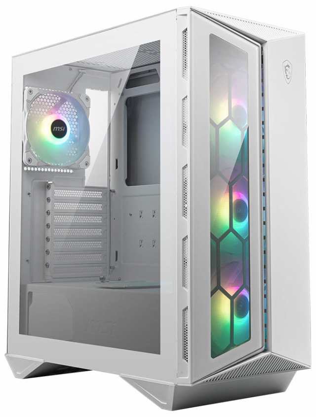 MSI MPG GUNGNIR 110R WHITE ミドルタワー型PCケース[GUNGNIR110RWHITE] 返品種別Bの通販は