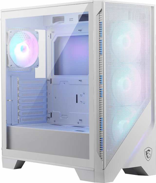 MSI FORGE320RAIRFLOW/W ミドルタワー型PCケース MSI MAG FORGE 320R AIRFLOW WHITE（ホワイト）[FORGE320RAIRFLOWW] 返品種別B