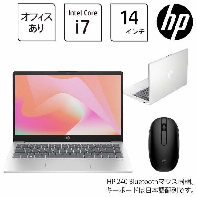 HP（エイチピー） 806Y2PA-AAAC HP 14-ep0028TU G1モデル 14型 ノートパソコン(i7/16GB/512GB/240マウス/Microsoft Office Home ＆ Busin