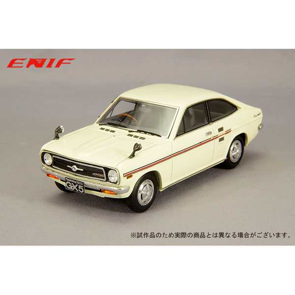 ENIF 1/43 日産 サニー 1200 GX5 クーペ 1972年型 サンイエロー