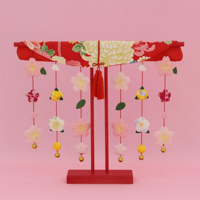 京都 リュウコドウ 026-0197 満開桜橘几帳おひなさま[0260197オヒナサマ] 返品種別Aの通販は 6,675円