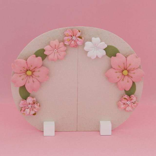 京都 リュウコドウ 026-0276 花円衝立屏風おひなさま[0260276オヒナサマ] 返品種別Aの通販は 6,585円