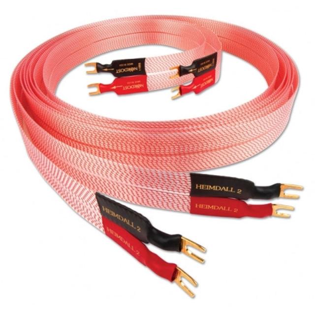 ノードスト スピーカーケーブル(2.0m・ペア)【Yラグ(スペード)⇒Yラグ(スペード)】 NORDOST《ヘイムダル2》 2HE2M-SS返品種別Bの通販は 192,500円