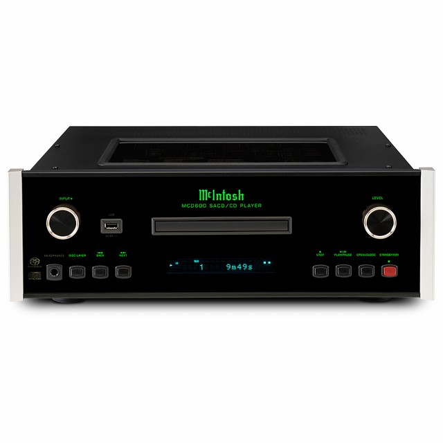 マッキントッシュ MCD600 SACD/CDプレーヤーMcIntosh[MCD600マツキントツシユ] 返品種別A