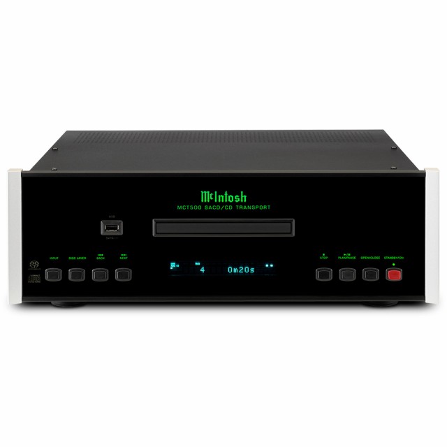 マッキントッシュ MCT500 SACD/CDトランスポートMcIntosh[MCT500マツキントツシユ] 返品種別A