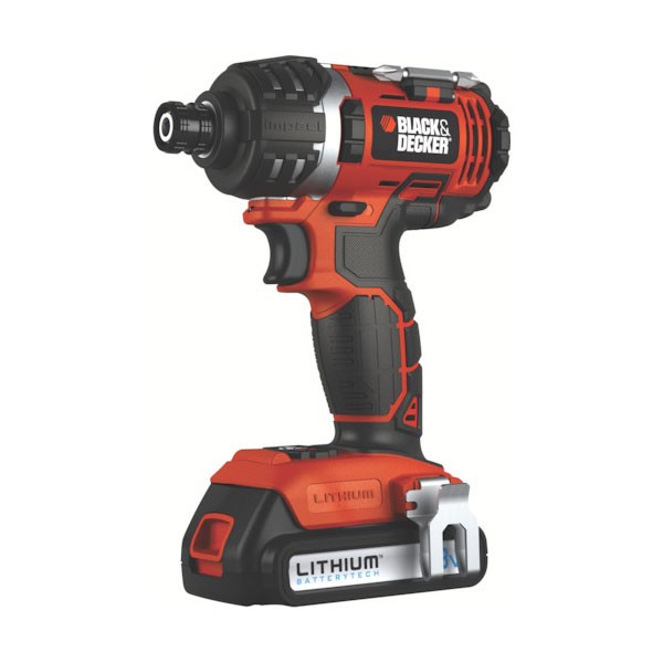 ブラック＆デッカー EXI18 18Vリチウム　インパクトドライバーBLACK+DECKER[EXI18ポツプリベツト] 返品種別B