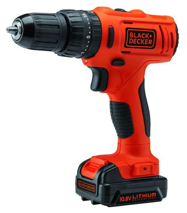 ブラック＆デッカー BDH12 コードレス振動ドリルドライバーBLACK+DECKER[BDH12BD] 返品種別Bの通販は