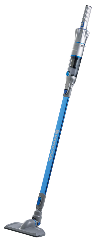 ショップジャパン サイクロン式スティッククリーナー 充電式 フロアブラシ アイスシルバー INV1WS03返品種別Aの通販は掃除機本体