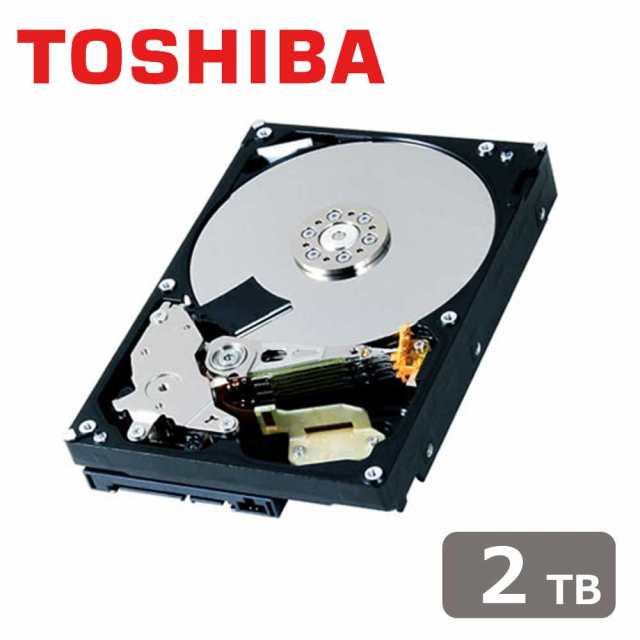 TOSHIBA（東芝） DT02ABA200 TOSHIBA DT02ABA シリーズ 3.5インチ 2TB 内蔵 HDD SATA(6Gb/s) 128MiB 5400rpm 1年保証 簡易パッケージ[DT0