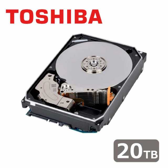 TOSHIBA（東芝） MN10ACA20T/A TOSHIBA MNシリーズ 3.5インチ 20TB NAS向け 内蔵 HDD SATA(6Gb/s) 512 MiB 7200rpm 3年保証 LOT1[MN10ACA