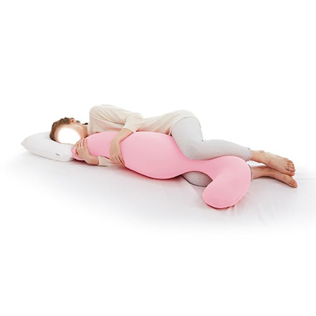 モグ 気持ちいい抱きまくら　本体(カバー付き・クリアピンク) MOGU キモチイイダキマクラカバ-ツキCPK返品種別Aの通販は 8,250円