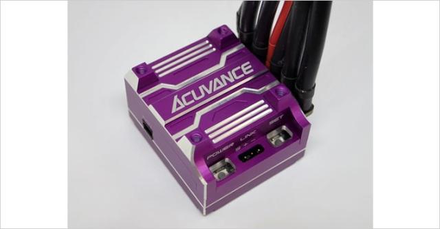 アキュヴァンス 【再生産】ブラシレスE.S.C XARVIS XX（ジャービス・ダブルエックス）パープルラジコンパーツ  返品種別Bの通販は