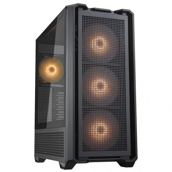 COUGAR（クーガー） CGR-57C9B-RGB フルタワーPCケース MX600RGB（ブラック）[CGR57C9BRGB] 返品種別B