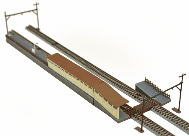 トミーテック (N) 建物コレクション 020-3 駅複線化対応ホーム