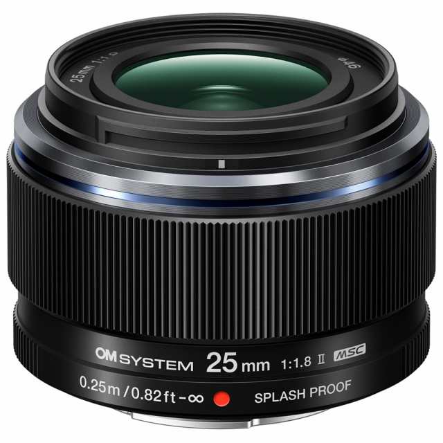 OM SYSTEM 25MMF1.8II M.ZUIKO DIGITAL 25mm F1.8 II※マイクロフォーサーズ用レンズ[25MMF18II] 返品種別A