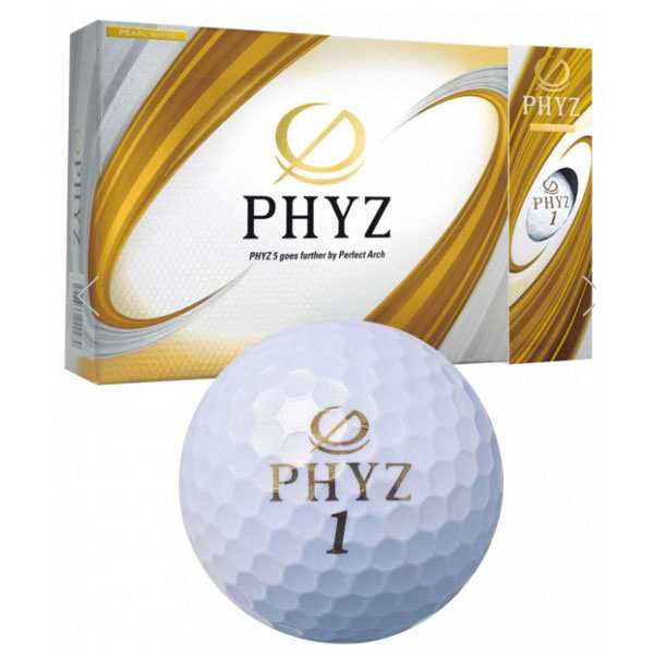 ブリヂストンゴルフ ゴルフボール PHYZ 5 1ダース 12個入り (パールホワイト) PHYZ5 PWH 12P返品種別Aの通販は