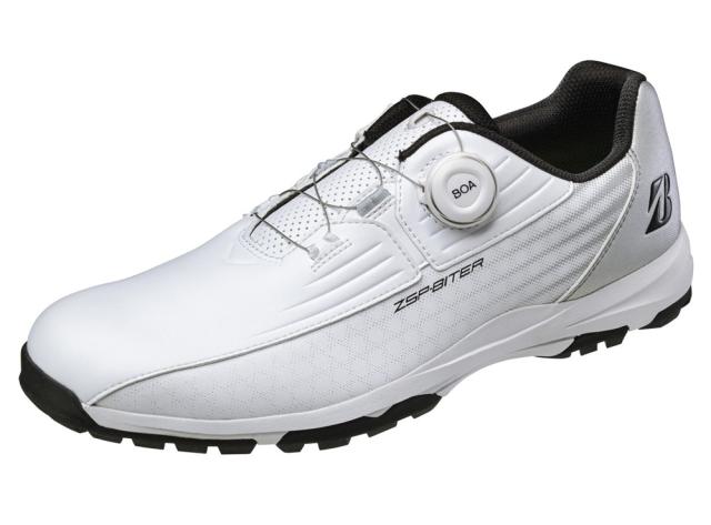 ブリヂストンゴルフ メンズ・スパイクレス・ゴルフシューズ（白/シルバー・サイズ：25.5cm） SHG350-WS-255返品種別Aの通販は 11,544円