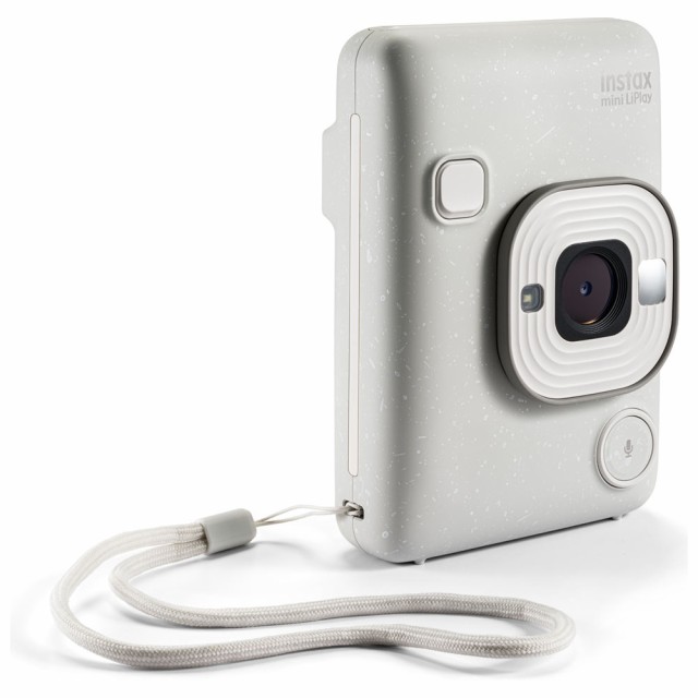 富士フイルム ハイブリッドインスタントカメラ チェキ「instax mini LiPlay」（ホワイト） INS_LIPLAYC_WHITE返品種別A