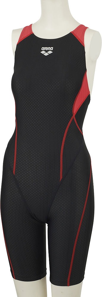 アリーナ ガールズ用　競泳水着　ハーフスパッツ（ブラック/レッド・サイズ：130cm） ARN2050WJ-BKRD-130返品種別Bの通販は 7,930円