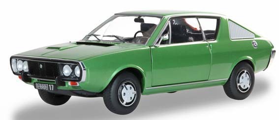 ソリド 1/18 ルノー 17 フェーズ.1 TL 1976 (グリーン) 【S1803701】ミニカー  返品種別Bの通販は