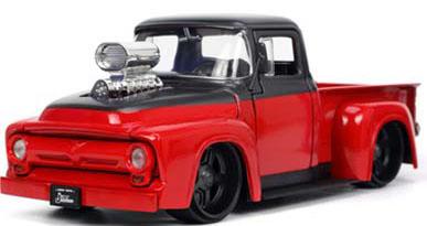 Jada Toys 1/24 1956 フォード F100 グロスレッド【JADA33019】ミニカー  返品種別Bの通販は 5,115円
