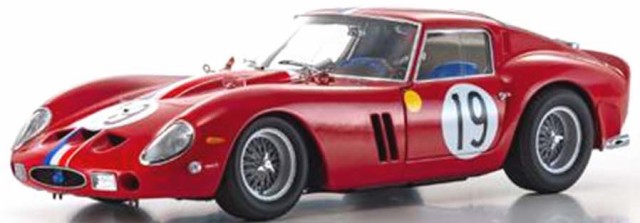 京商 1/18 フェラーリ 250GTO 1962 LM (#19)【KS08438A】ミニカー 返品種別B