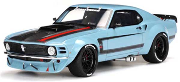 GTスピリット 1/18 フォード マスタング 1970 by Ruffian Cars(ブルー)【GTS426】ミニカー  返品種別Bの通販は