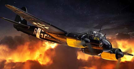 CORGI 1/72 ユンカース Ju-88C-6 R4+HH ゲルハルト ベーメ 1./NJG.2 カターニア シチリア 1942【CGAA36714】ミニカー  返品種別B
