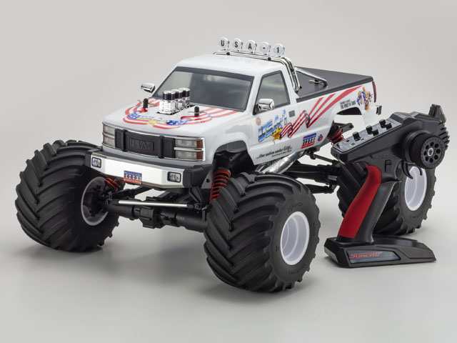 京商 【再生産】1/8 エンジンRC GP 4WD モンスタートラック レディセット USA-1【33155D】ラジコン 返品種別B