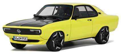 OttOmobile 1/18 オペル マンタ GSE エレクトロモッド 2021 (イエロー)【OTM434】ミニカー  返品種別B