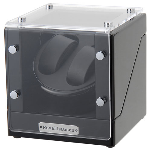 ロイヤルハウゼン 【国内正規品】高級ワインダー 2本巻き GC03-S102BB[GC03S102BB] 返品種別Bの通販は