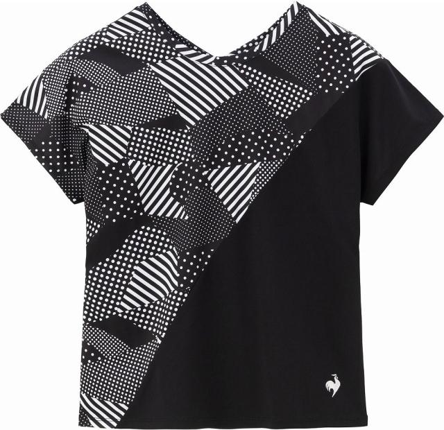 ルコック DS-LN4FHT20L-BK00-M 2wayゲームシャツ（ブラック・サイズ：M）[DSLN4FHT20LBK00M] 返品種別Aの通販は