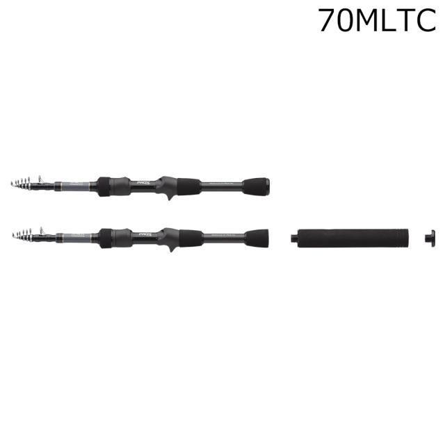 プロックス MST70MLTC マイクロソルトTE 70MLTC 7.0ft 振出竿 ベイトPROX コンパクトロッド[MST70MLTC] 返品種別Aの通販は 8,376円